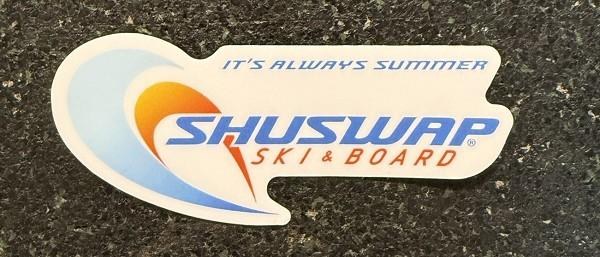 Shuswap Ski & Board - 3 inch Sticker