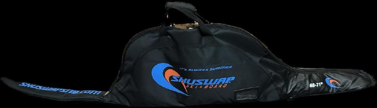 Shuswap Ski & Board Padded Slalom Bag - by D3 Skis: 63 - 67 inch