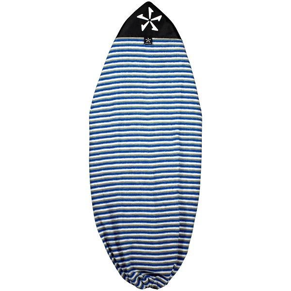 Phase 5 Wakesurf Board Sock - White/Blue - Small