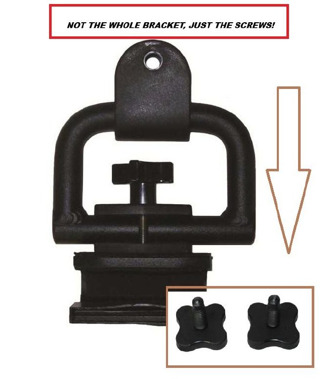 Bracket Thumbscrews for Windshield Boat Mirror