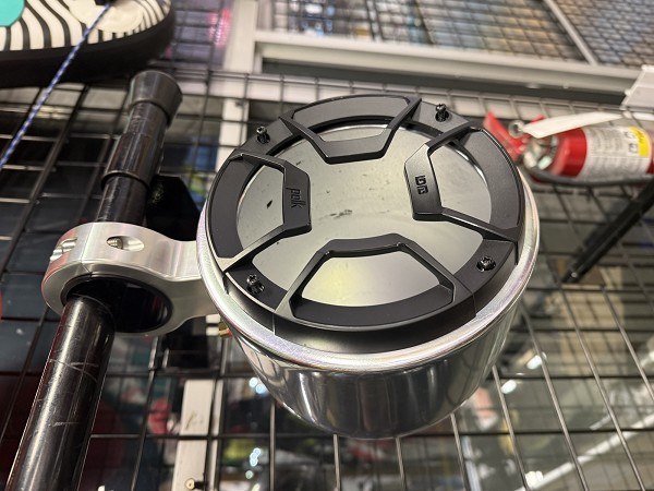 Monster Tower Single Barrel Speaker Cans with Bracket - Pair - CANS ONLY