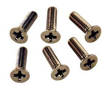 Binding mounting screws for inserted skis (6 pack).