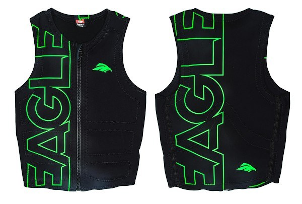 Eagle Men's Pro Logo Highlight Vest Green - XL