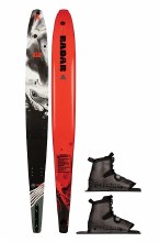 Radar Senate Graphite Slalom w/ Double Vector Alum. Binding Setup