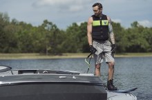 Additional picture of Radar Tidal Men's Front Zip Impact Vest - Medium