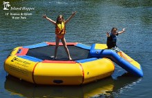 Additional picture of 10 ft Bounce & Splash w/Slide - Water Bouncer - By Island Hopper