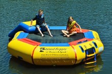 Additional picture of 10 ft Bounce & Splash w/Slide - Water Bouncer - By Island Hopper