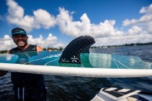 Additional picture of Phase 5 Wakesurf Fin Pair - 4.3 inch Pair