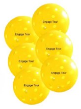 Engage Tour Outdoor Pickleball - Yellow - EACH Engage Tour Outdoor Pickleball - Yellow - EACH