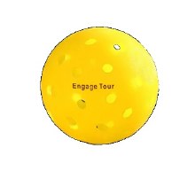 Additional picture of Engage Tour Outdoor Pickleball - Yellow - EACH