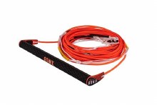 Additional picture of 6.0 Coated 80 Foot w/Hide Handle 6 Section Wakeboard Rope and Handle - by Ronix