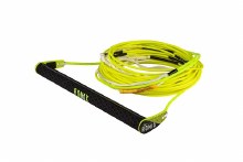 Additional picture of 6.0 Coated 80 Foot w/Hide Handle 6 Section Wakeboard Rope and Handle - by Ronix