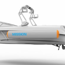 Additional picture of Mission Titan Boat Tie-Up Fender (10ft x 18in) - Heavy-Duty Inflatable Bumper for Rafting & Docking