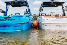 Additional picture of Mission Titan Boat Tie-Up Fender (10ft x 18in) - Heavy-Duty Inflatable Bumper for Rafting & Docking