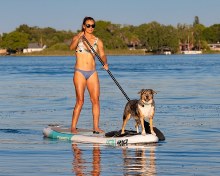 Additional picture of O'Brien Rio Inflatable Stand Up Paddleboard with Paddle - 11'