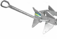 Additional picture of Folding Box Achor - Medium 19 - Galvanized - by Sea Choice