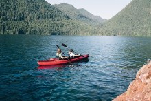 Additional picture of HO Ranger 15'6" 2-Person Inflatable Kayak | Tandem iKAYAK Canada