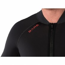 Additional picture of BA Men Exowear LS Frt Zip Top - M