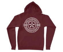 Phase 5 Maroon Compass Hoodie - L