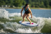 Additional picture of 2026 Hyperlite Good Daze Women's Wakesurfer - 55 inch