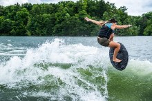 Additional picture of Hyperlite Storm Jodi Grassman - Skim Style Wakesurfer - 46 inch