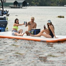 Additional picture of Mission Reef 123 Inflatable Mat (19ft x 6.5ft) Giant Portable Floating Dock