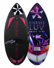 26 Phase 5 Diamond Luv Women's Skim Wakesurfer - 48 inch 26 Phase 5 Diamond Luv Women's Skim Wakesurfer - 48 inch