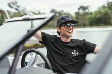 Additional picture of Radar Waterski Tee Shirt - Branded Pocket - M