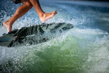 Additional picture of 26 Hyperlite Hi-Fi Skim Style Wakesurfer - 53 inch