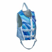 Additional picture of Child's Harmonized Approved Vest - Blue Swirl - by Liquid Force
