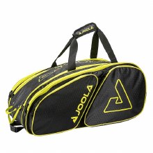 Joola Tour Elite Pickleball Bag - Black/Yellow Joola Tour Elite Pickleball Bag - Black/Yellow