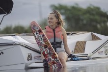 Additional picture of 2024 Radar Total Awesome - Girl's 65 inch - Slalom Waterski Blank