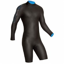 Additional picture of Camaro Blacktec Unisex Long Sleeve Shorty Wetsuit - XS