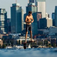 Additional picture of Slingshot Wakefoil Puddle Pumper V2 Hard Top - 41 inch