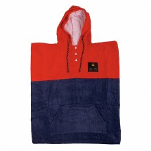 Additional picture of Liquid Force Changer Poncho - Red/Grey