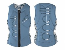 O'Neill Womens Slasher Comp Style Vest Floral Denim/Trop - 10 O'Neill Womens Slasher Comp Style Vest Floral Denim/Trop - 10