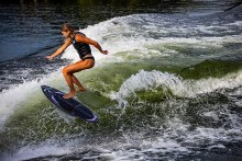 Additional picture of 26 Phase 5 Mindset Premium Skim Style Wakesurfer - 49 inch