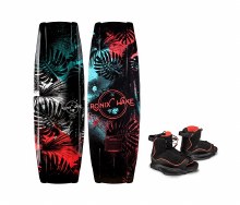 Ronix Krush Wakeboard & Luxe Binding - 140 board with 8/11 boot