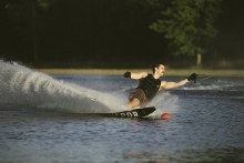 Additional picture of 2025 Radar Vapor Pro Build Slalom Ski Blank - 67 inch Stealth