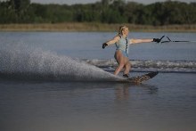 Additional picture of 2025 Radar Lyric Graphite Women's Slalom Waterski - 65 inch