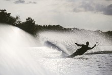 Additional picture of 2025 Radar Vapor Graphite Slalom Waterski Blank - 67 inch