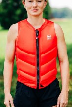 Additional picture of Liquid Force Core Women's Competition Vest - Red - Medium