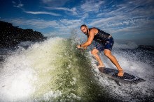 Additional picture of 26 Phase 5 AHI Stealth Surf Style Wakesurfer - 53 inch