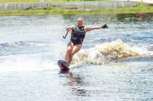 Additional picture of HO Hovercraft Slalom Waterski Blank - 65 inch Pink