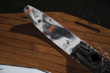 Additional picture of 2025 Radar Senate Graphite Slalom Waterski Blank - 69 inch