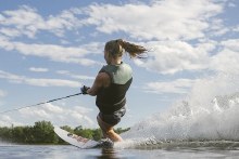 Additional picture of 2025 Radar Total Awesomeness Girl's Slalom Ski - 63 inch
