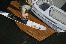Additional picture of 2025 Radar Total Awesomeness Girl's Slalom Ski - 63 inch