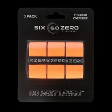 Six Zero Pickleball Paddle Premium Over Grip - Each - Orange Six Zero Pickleball Paddle Premium Over Grip - Each - Orange