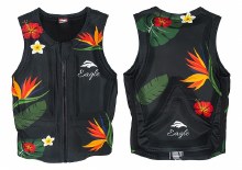 Eagle Women's Floral Vest - Large Eagle Women's Floral Vest - Large