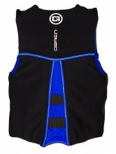 Additional picture of O'Brien Men's Flex V-Back Hmz Life Jacket - Black/Blue - S